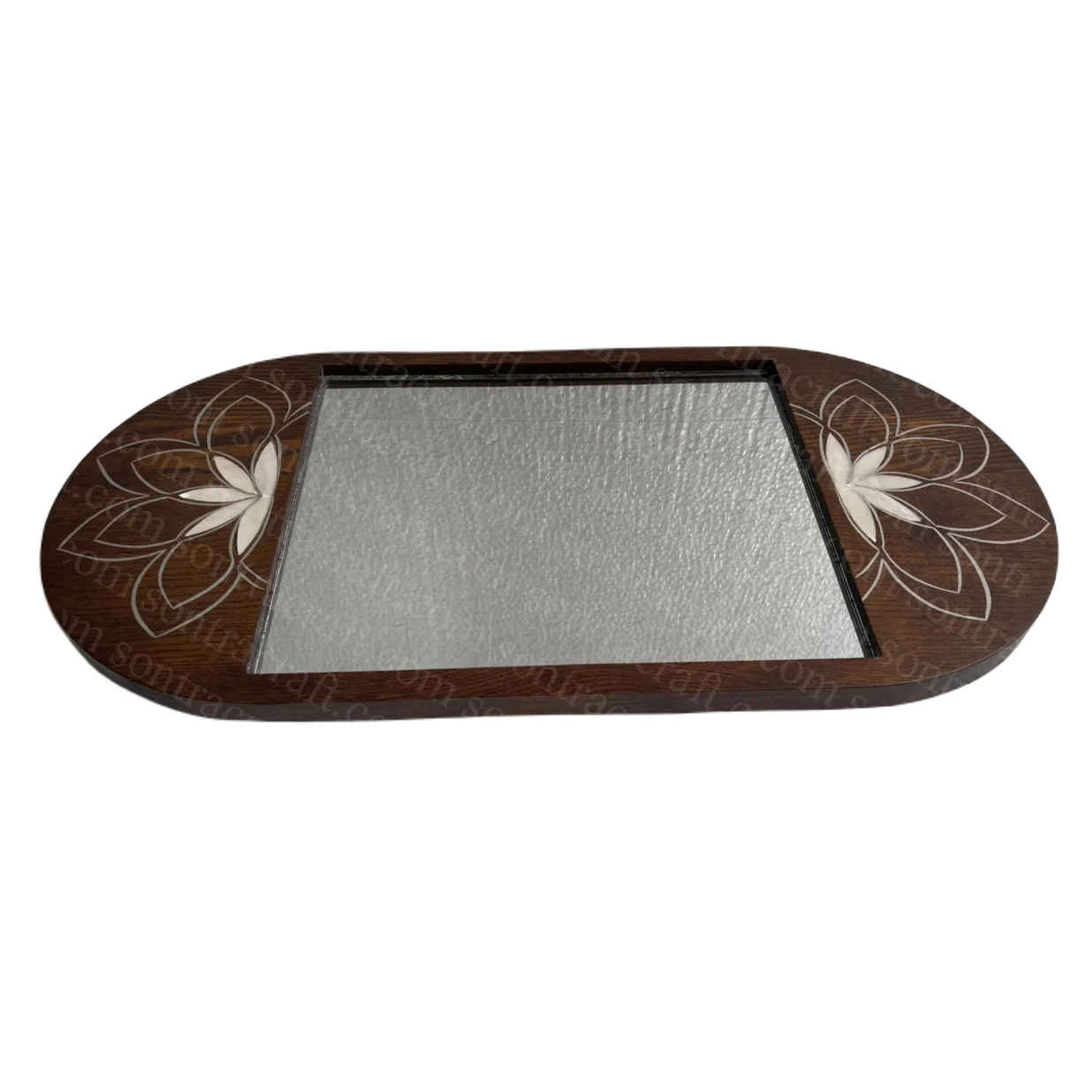 New Design Hot Selling Wood Serving Tray MOP inlay Chocolate Tray manufacture by Vietnamese
