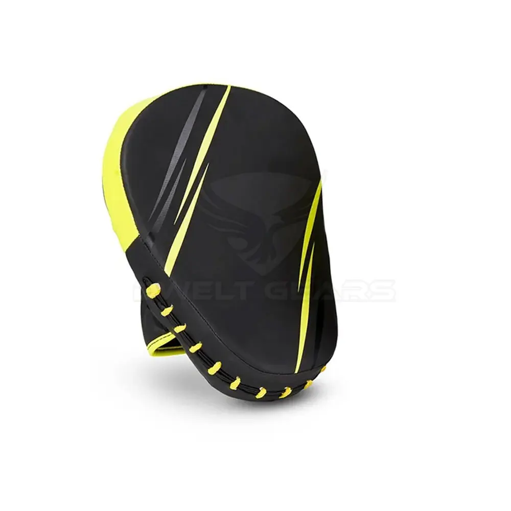 Factory Price PU Foam Muay Thai MMA Kick Pad Kit Boxing Punching Mitt Target Curved Focus Pad