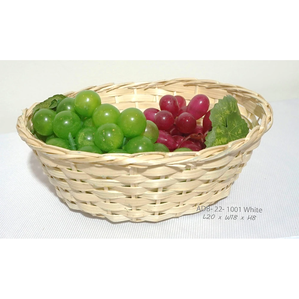 Hot Sale Natural Mini Woven Storage Flower Decorative Basket Christmas Handmade Weaving Bamboo Basket For Gift