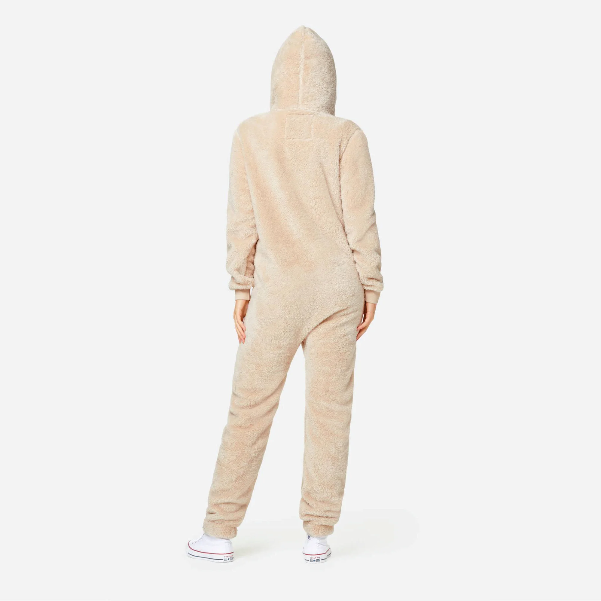 Outdoor Sports Snowsuit Womens Winter Onesies Ski Jumpsuit Hooded Fur Collar Jacket with Gloves Hoodies Removable Skiing Clothe