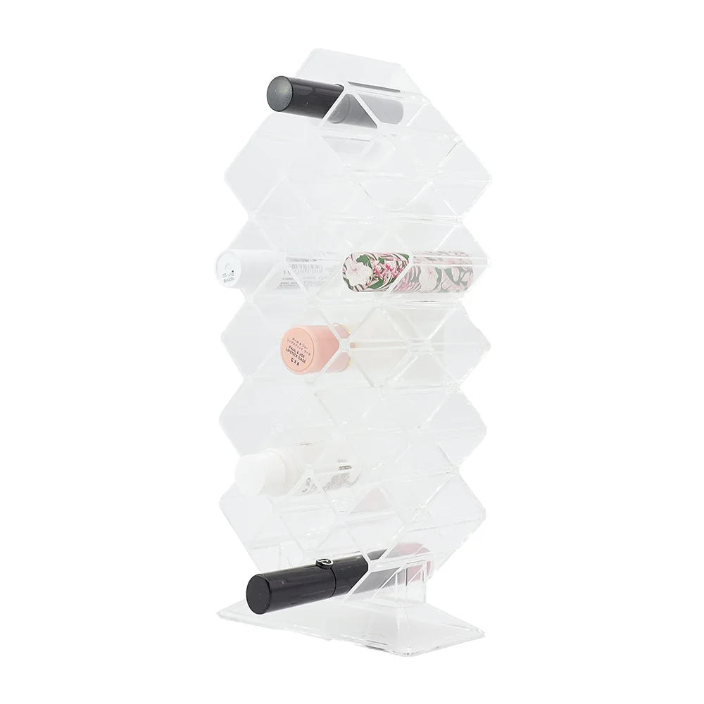 Taiwan Factory Acrylic Lipstick Storage Box Cosmetic Holder Clear Makeup Organizer Acrylic Organizer