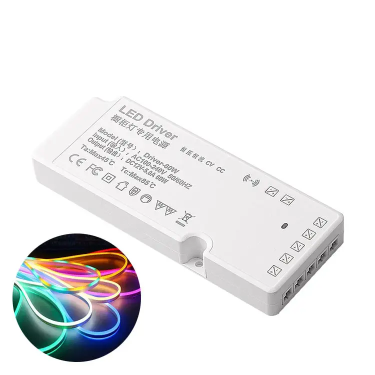 LED closet light power supply DuPont interface human body infrared touch hand sweeping influence wardrobe switch power supply