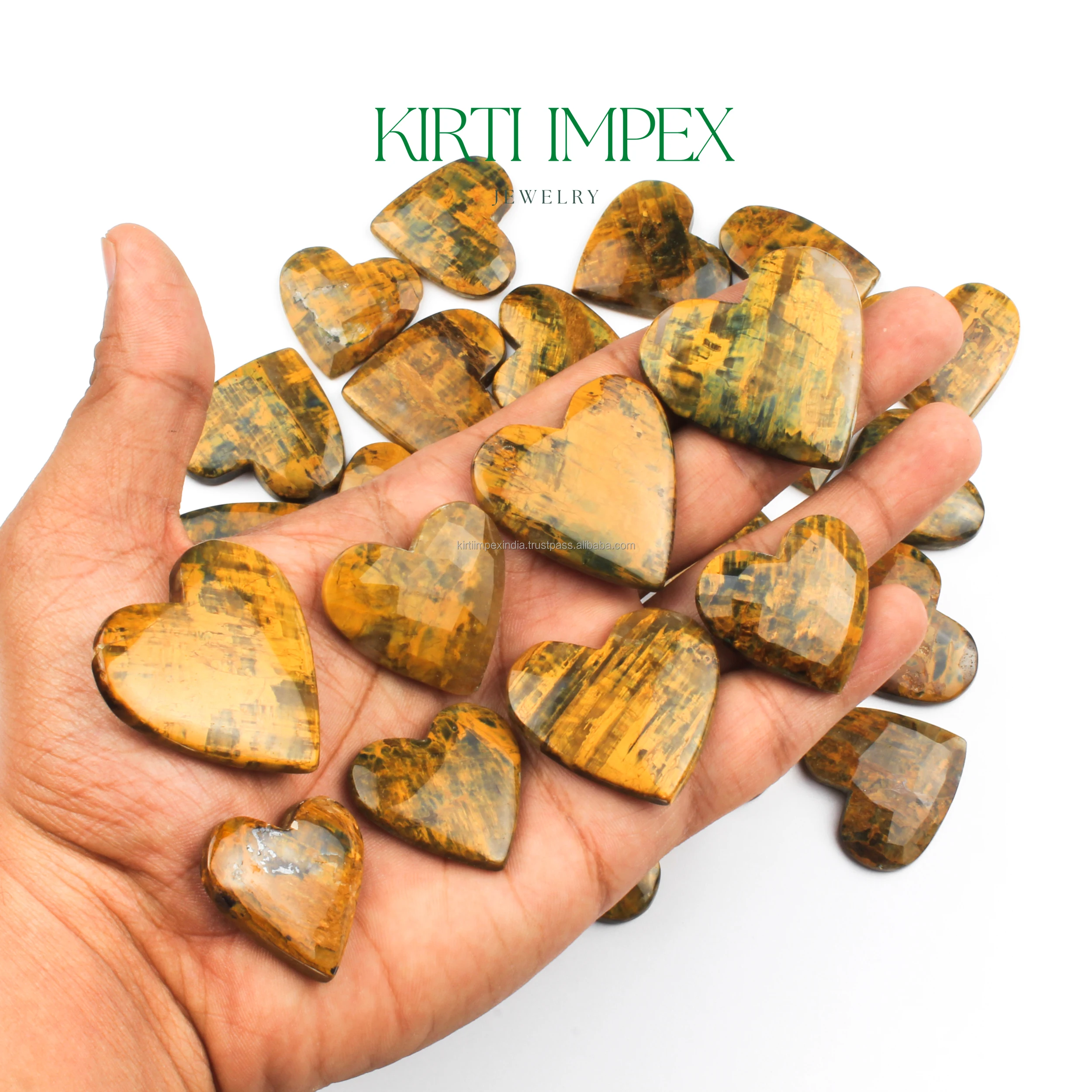 Nellite Hearts Cabochons Gemstone Heart For Jewelry Making Red Cabochons Wholesale Hand-polished FlatBacks