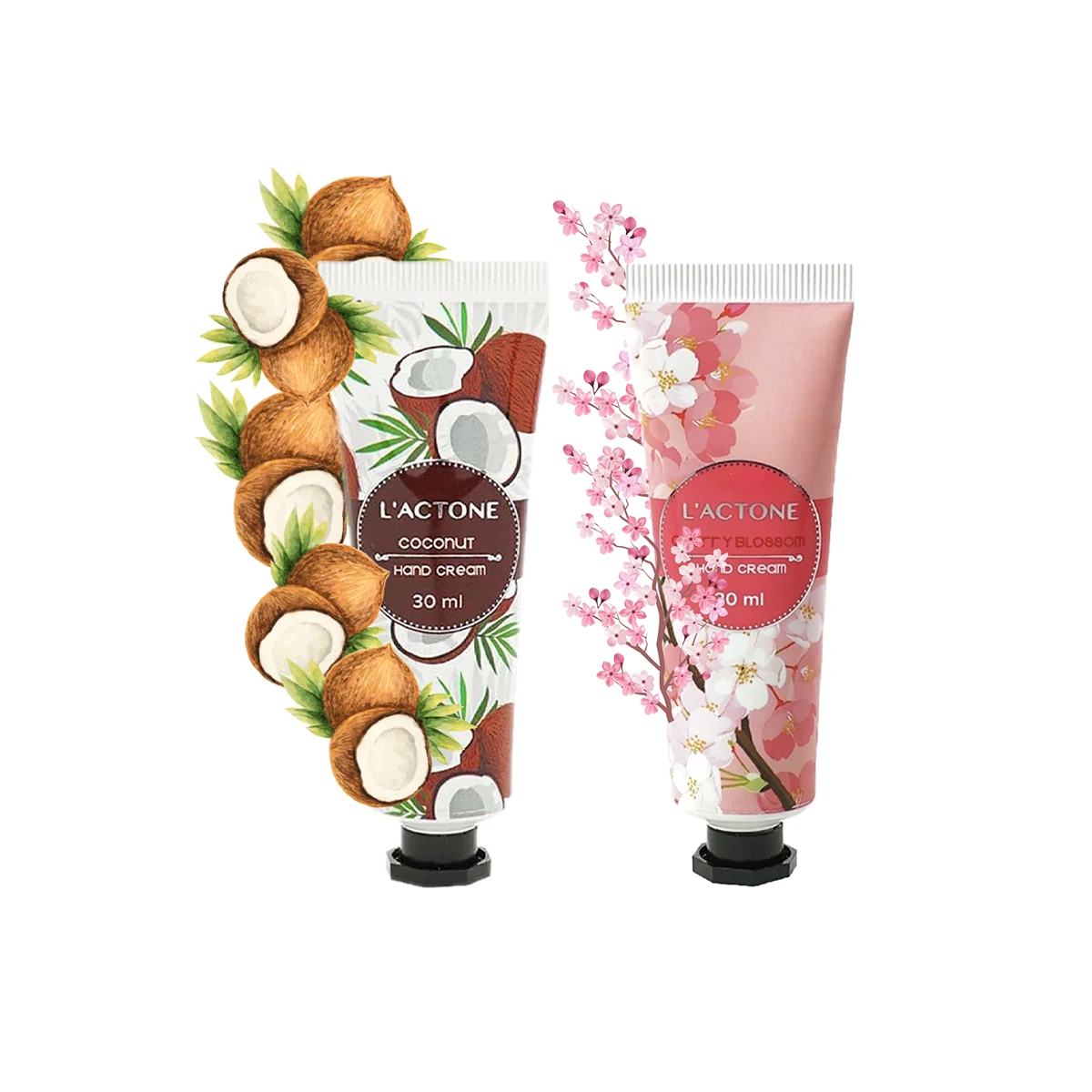 Hot Sale Lactone Cherry Blossom Hand Cream 30 ML Made in Turkey Private Label Available Wholesale From Factory OEM