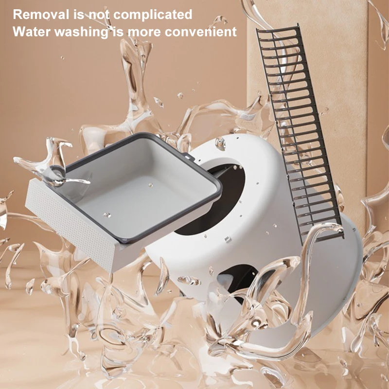 8L Capacity Intelligent Best Self-cleaning Cat Litter Box For Multiple Lager Cats Automatic Self Cleaning Toilet