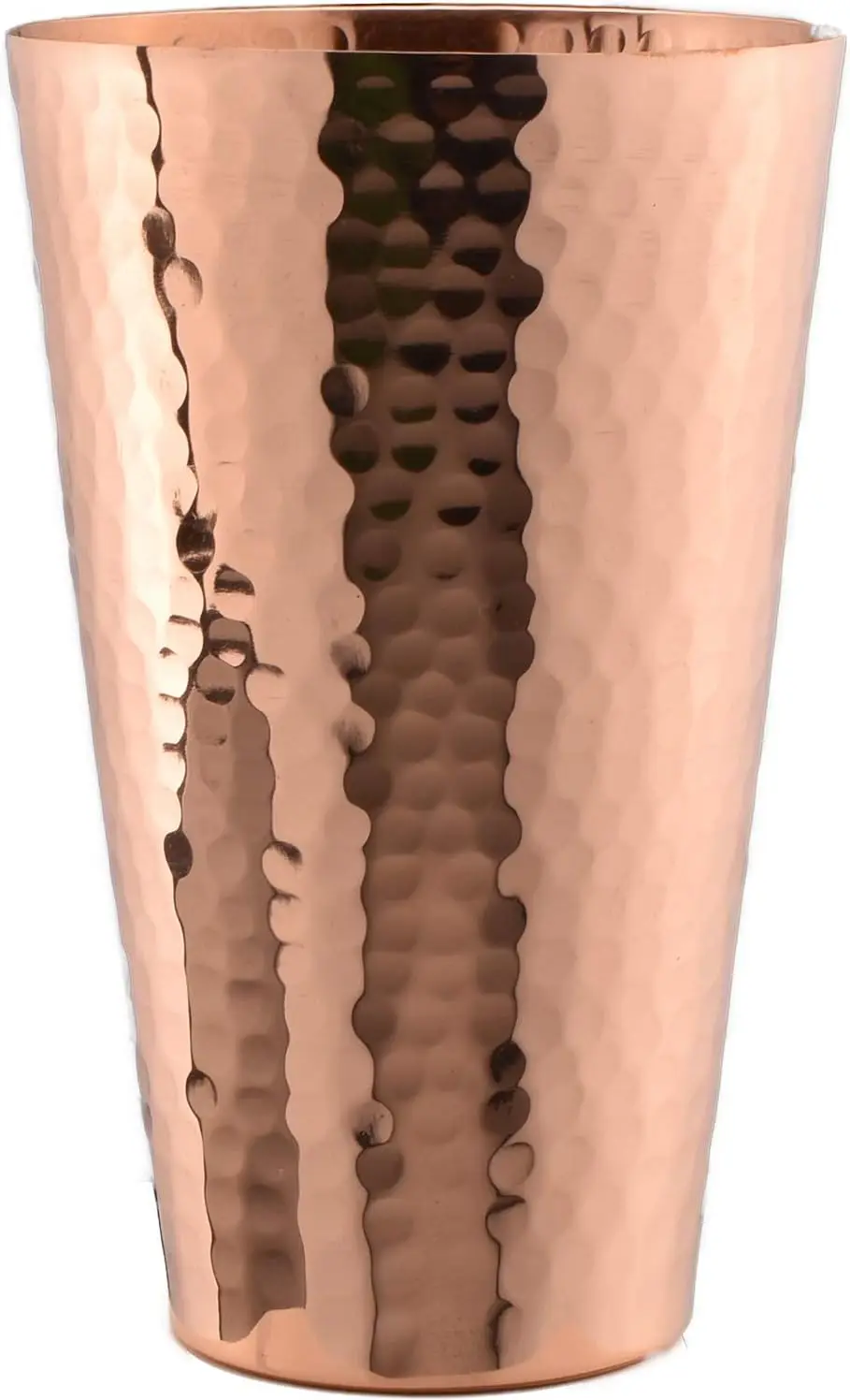 Hammered Pure Copper Tumblers Set of 2 UNLINED UNCOATED and LACQUER Free
