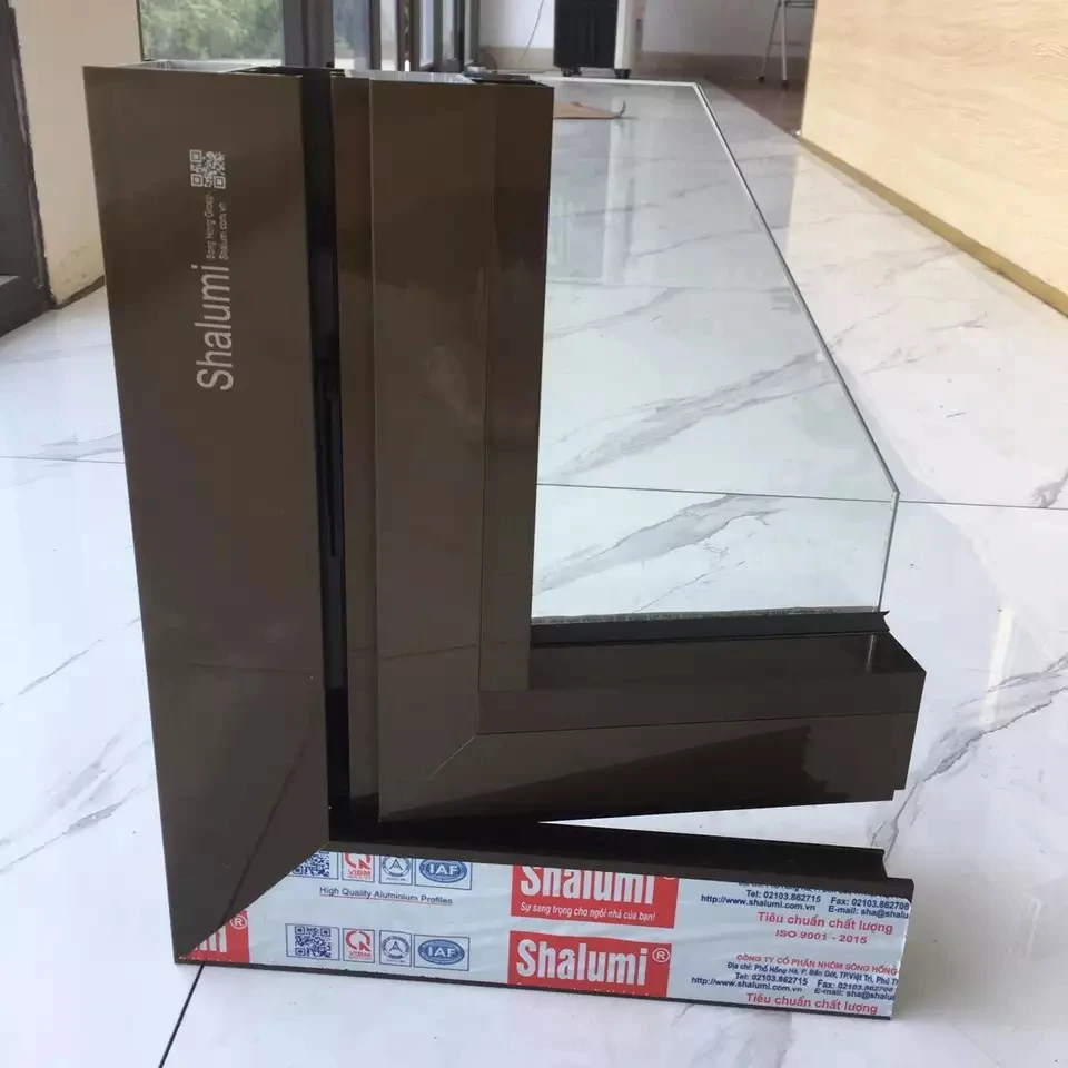 Aluminum Door and window Frame Customized color High Quality Product Made From Vietnam By Best Brand