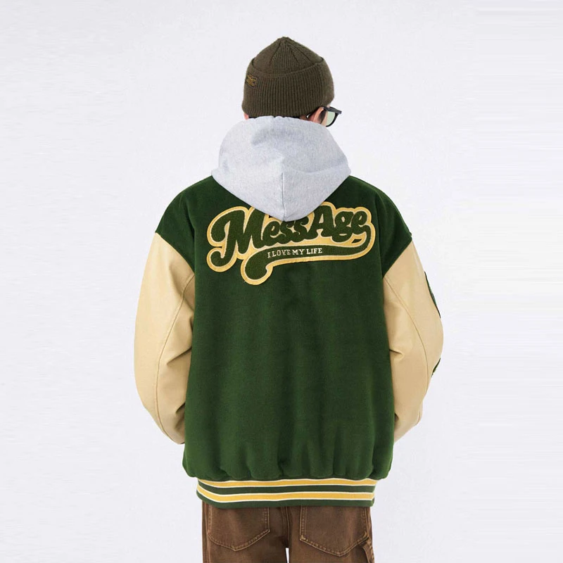 Superiour quality Varsity Jackets Custnom Design Wholesale Woolen Leather Sleeves Embossing logo design Varsity Letterman Jacket