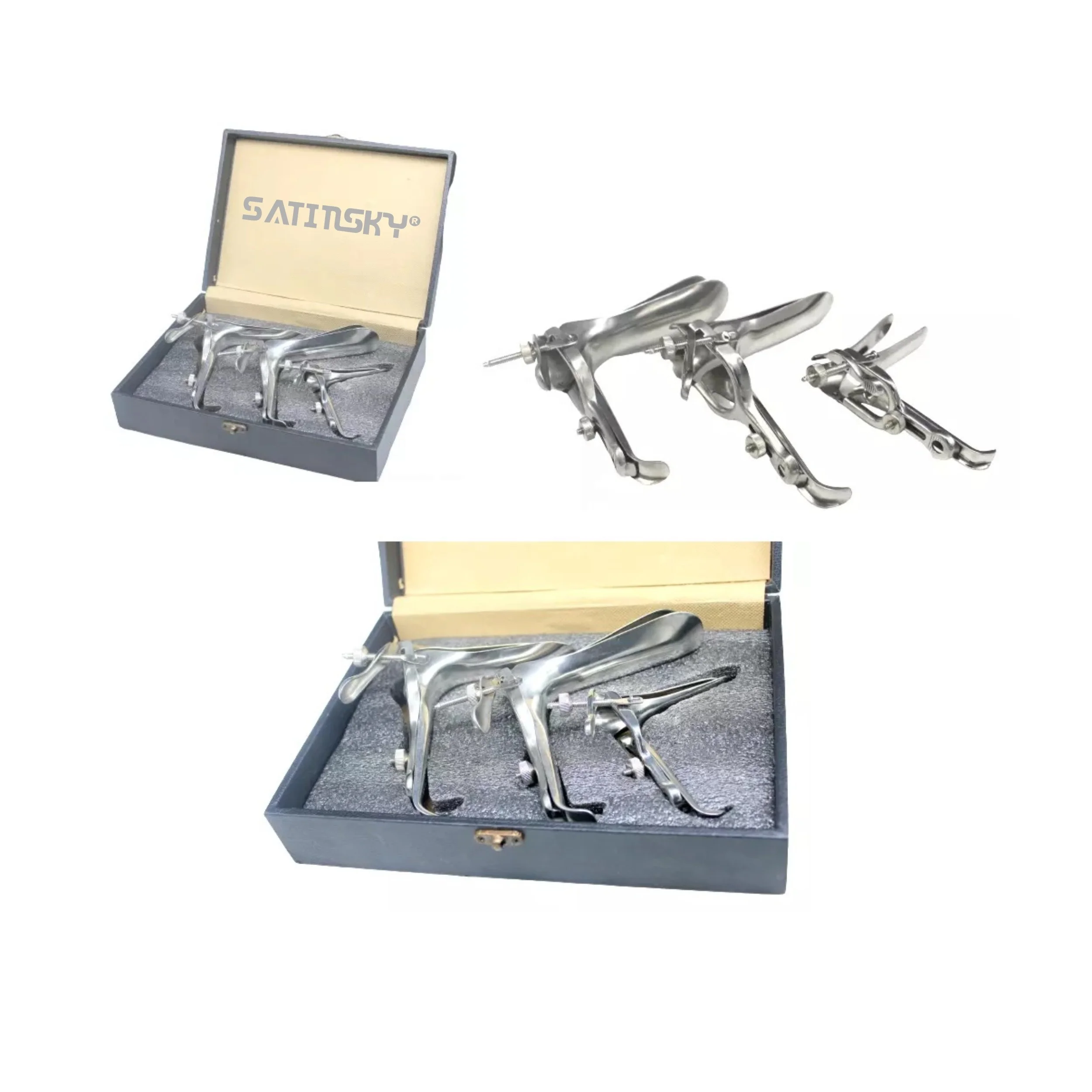 Оптовая Продажа с фабрики немецкий Премиум класс вагинальный Speculum S/M/L ортопедический хирургический инструмент набор из нержавеющей стали