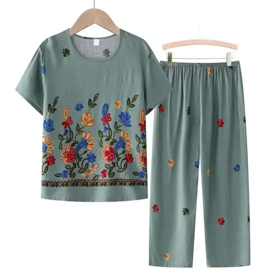 premium quality Factory Direct High Quality Set Short Summer Women Cotton Modal Bamboo Pajamas Ladies Loungewear wholesale ODM
