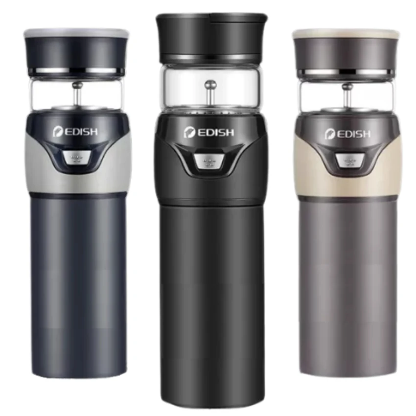 Vietnam New Quality KAW 450ml Tea Pot and Tea Thermos Bottle with German technology filter made of stainless steel glass filter