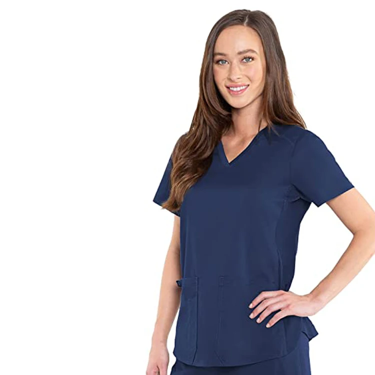 Professional USA Style High Quality Hospital Male Staff Medical Scrubs Nurse Uniforms For Women