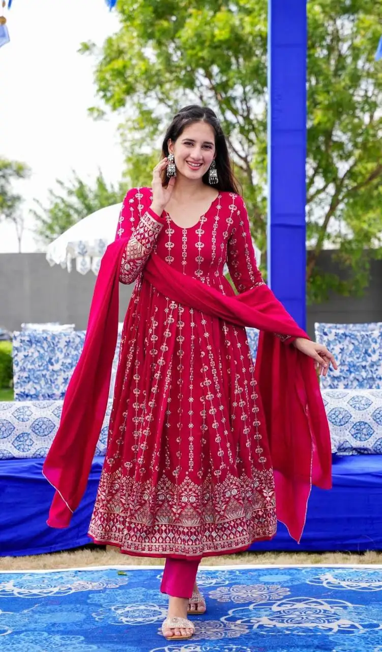 Новое традиционное индийское пакистанское платье FULPARI Salwar Kameez в стиле Анаркали для женщин оптовая цена Болливуд D