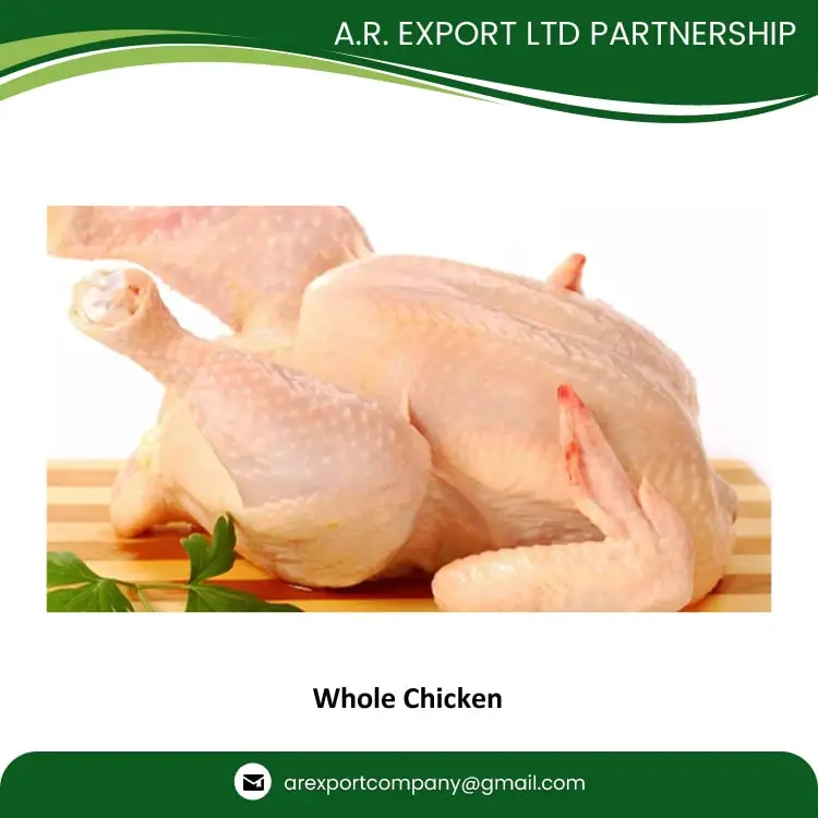 Reliable Market Price Export Quality Wholesale Selling 1.0kg - 3.0kg Weight Frozen Whole Chicken