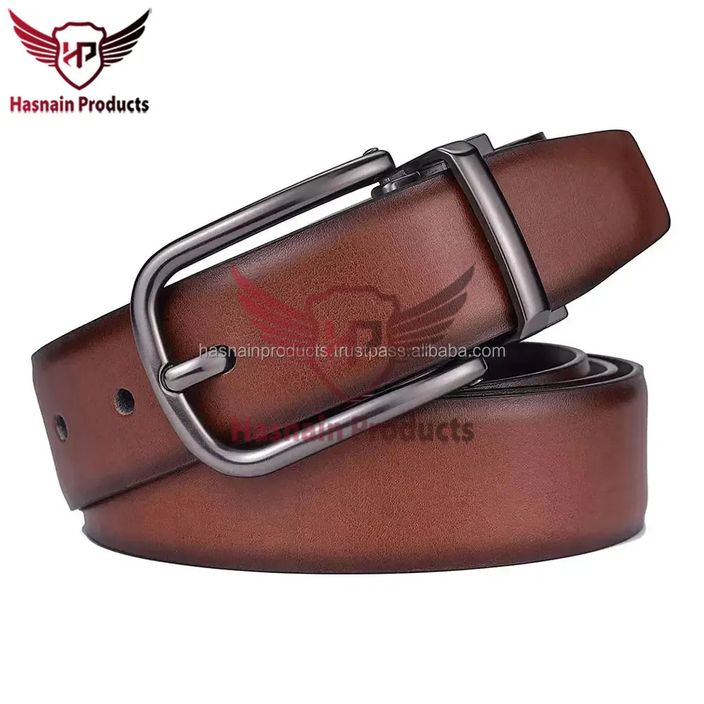 Men Leather belt high quality Real alloy pin buckle belt /Classic Pin Buckle Leather Belt For Men Custom Color Fashion Wholesale
