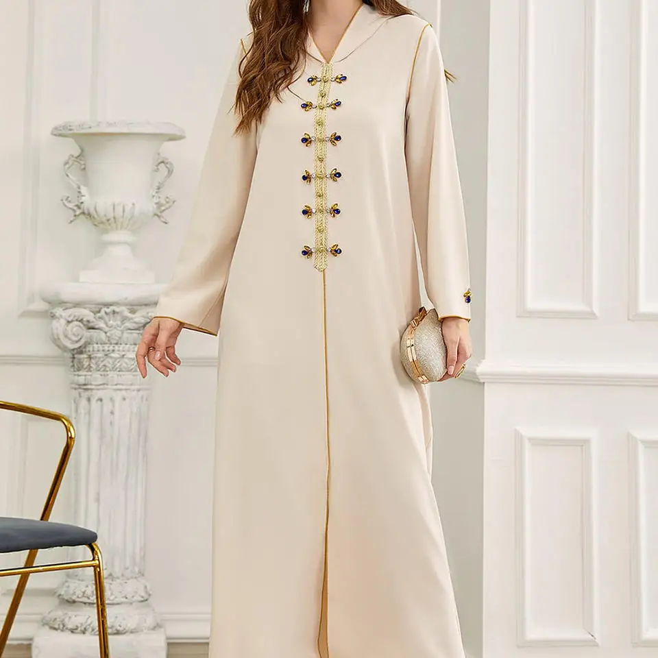 High Quality Ramadan Turkey Arabic Modest Abaya Women Muslim Dresses