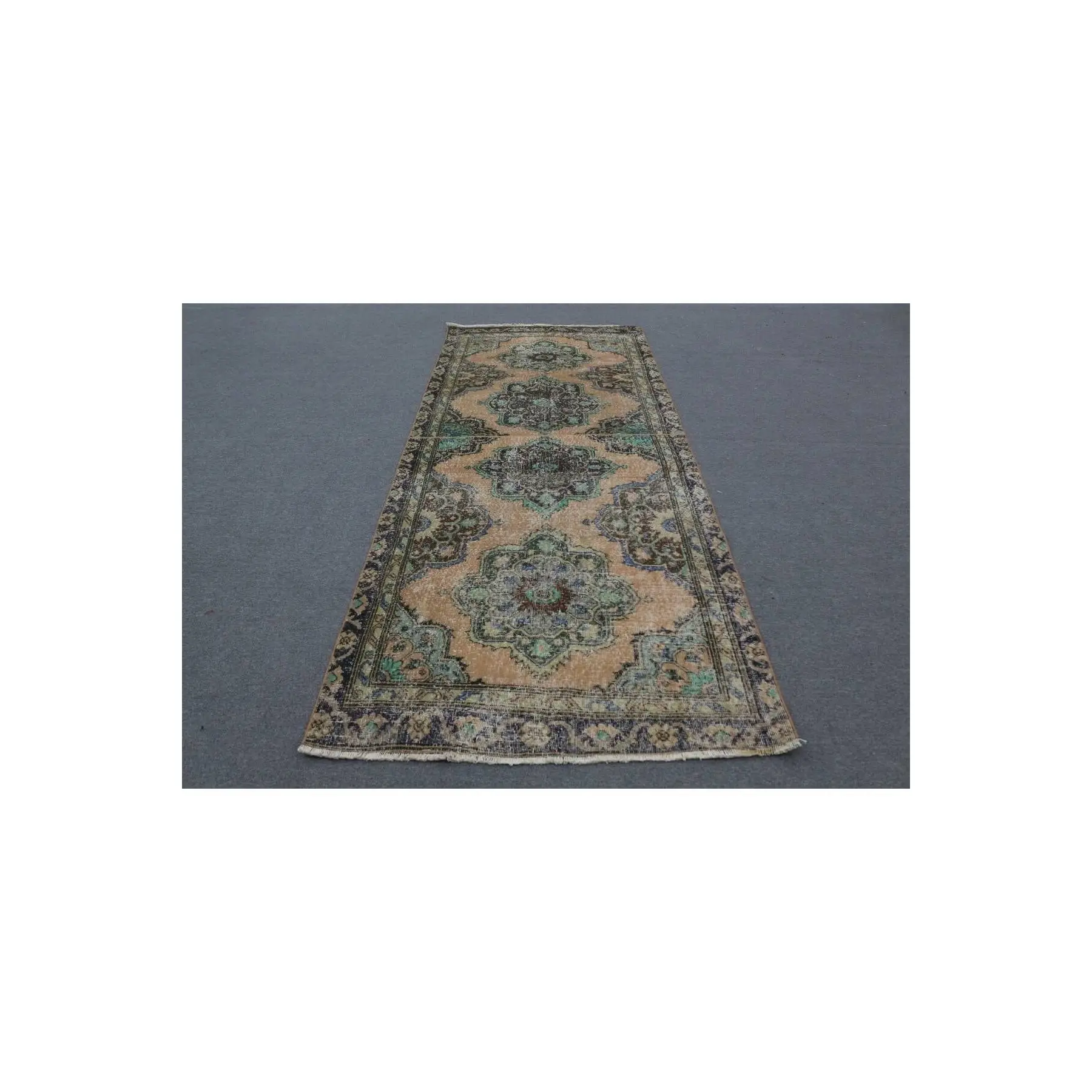 Hand Woven Carpet 122x302 Cm, Anatolian Carpet, Turkish Carpet,