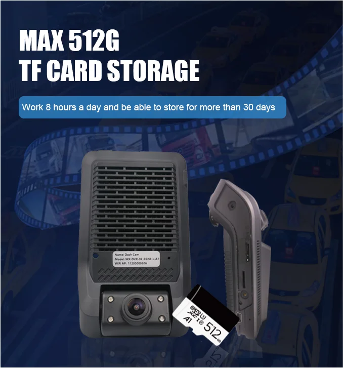 4G  ADAS DMS camera dashcam with gps track WIFI Used for Car rental car operation fleet management