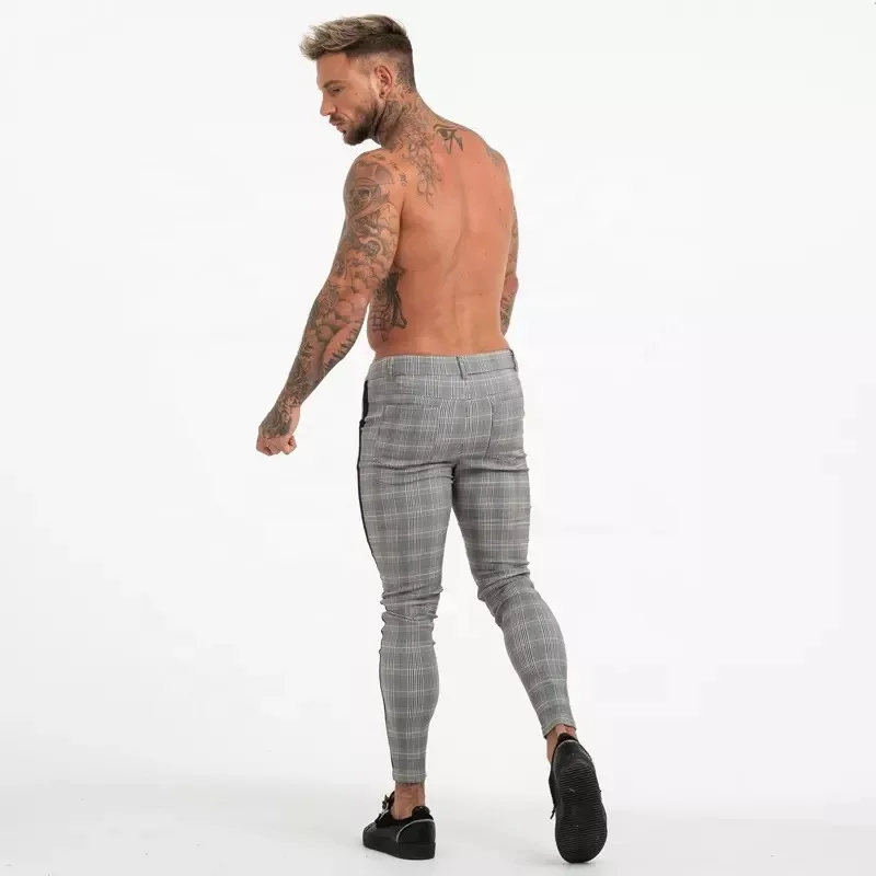 Men Suit Pants Casual Office High Quality Cotton Trousers Business Pants For Men Wedding Party Dress