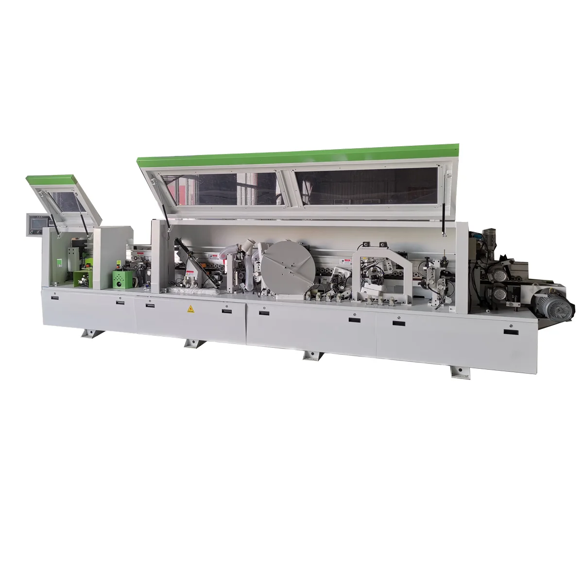 Professional Plywood Tape Woodworking Machinery Kdt Straight Automatic Edge Tape Banding Machine