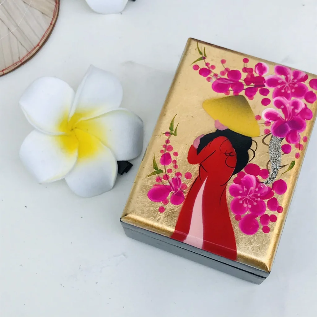 Vietnam lacquerware cheapest price lacquer box set lacquered painted boxes gift jewelry wholesale