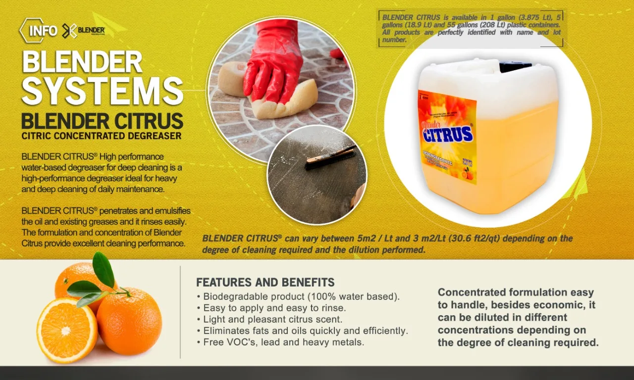 Bio Degreaser Industrial degreasant Multi-purpose Degreaser Cleaner Industrial Industrial Citric Degreaser