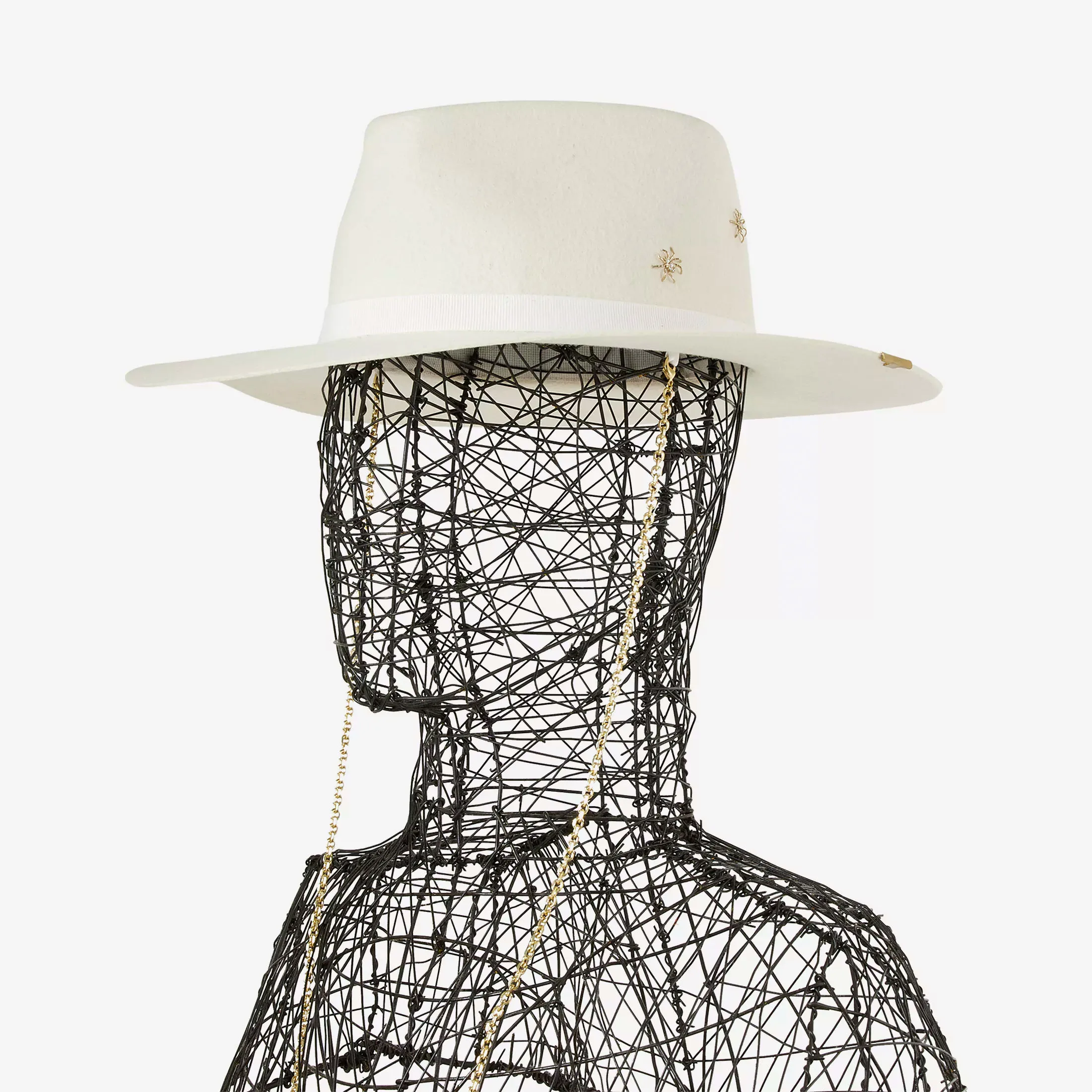 Exclusive Spiders Fedora Hat - Italian-Made from Finest 100% Wool - Ideal for Adding Sophisticated Style to Your Wardrobe