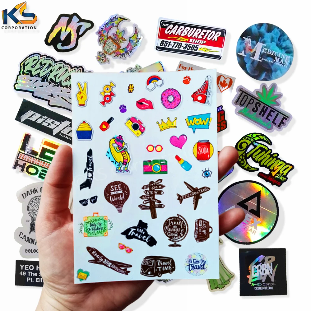Custom Printed Kiss Cut Sticker A4 A5 A6 Kiss Cut Sticker Sheets New Designs Wholesale Printing  Sticker Sheets