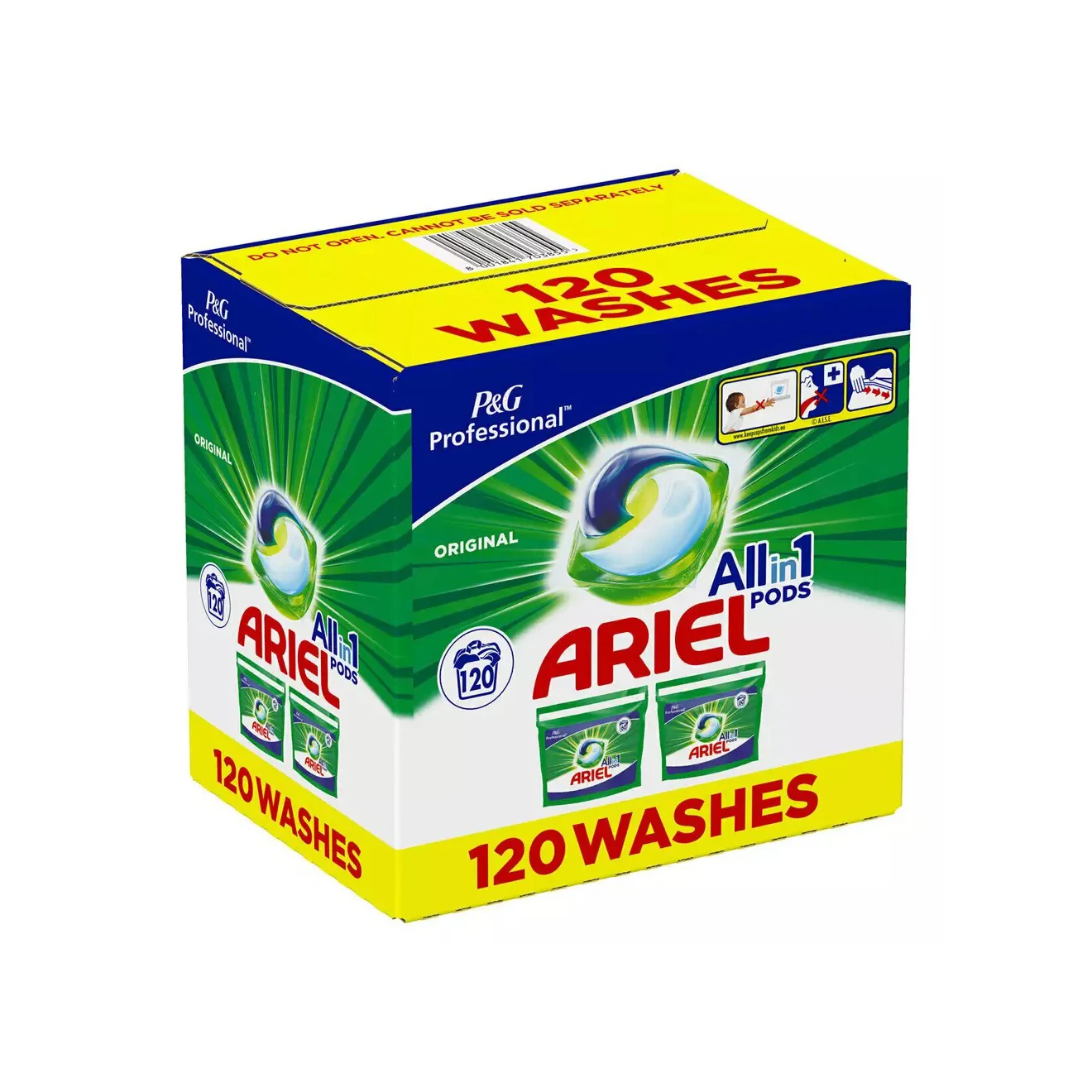 Ariel 3 in 1 Pods Regular Detergent in capsules for sale