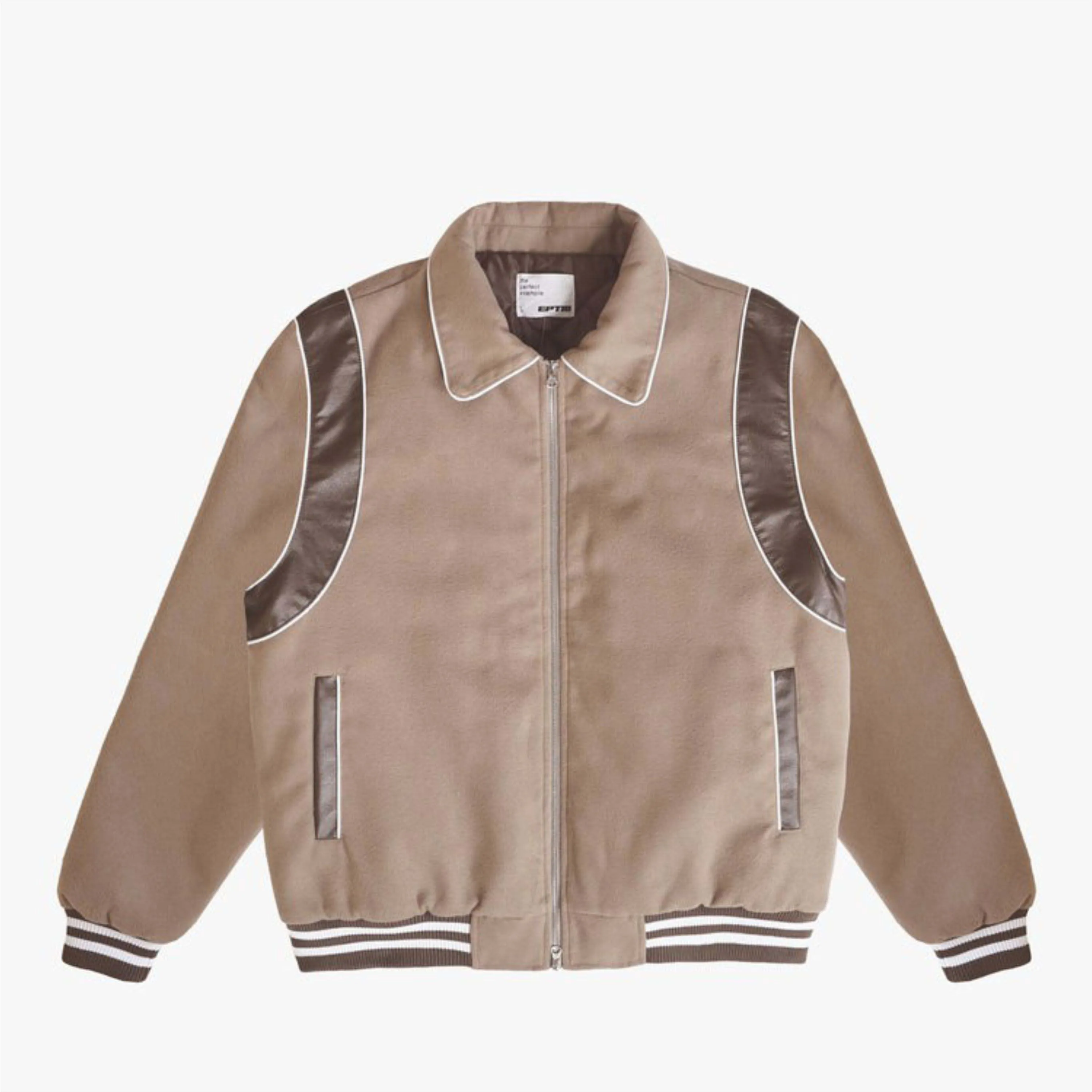 Hot Sale Custom Logo Print Solid Casual Oversized Streetwear Riding Coats Denim Jean Heat Print Jackets Cheap Price