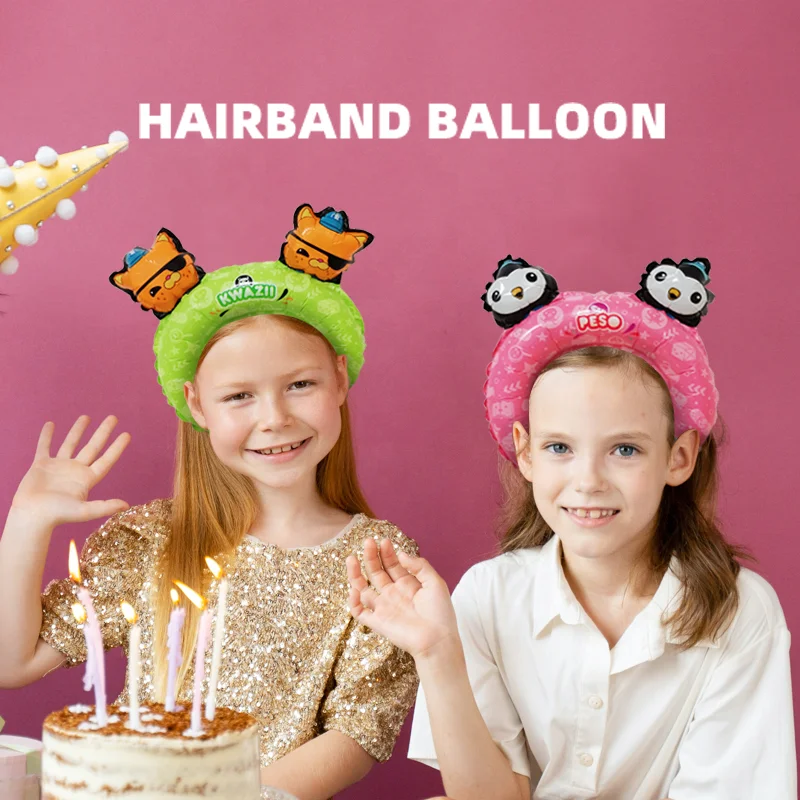 BONA china children party gift toys head-mounted balloon set headband cartoon kids wholesale balloons