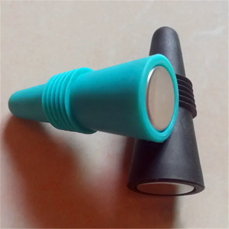 Personalized Metal Customized Good Price Head Cork Manufacturer Wholesale Stainless Steel Silicone Bottle Wine Stoppers