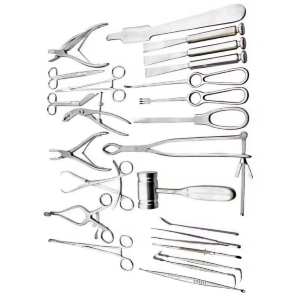 Top Quality Surgical Instrument Set Basic Orthopedic Surgery Set of 25 PCS of Surgical Instruments
