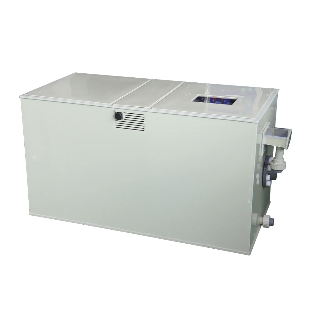 QihangRAS Hot 2021 New rotary drum filter ras fish farming equipment koi pond filter system