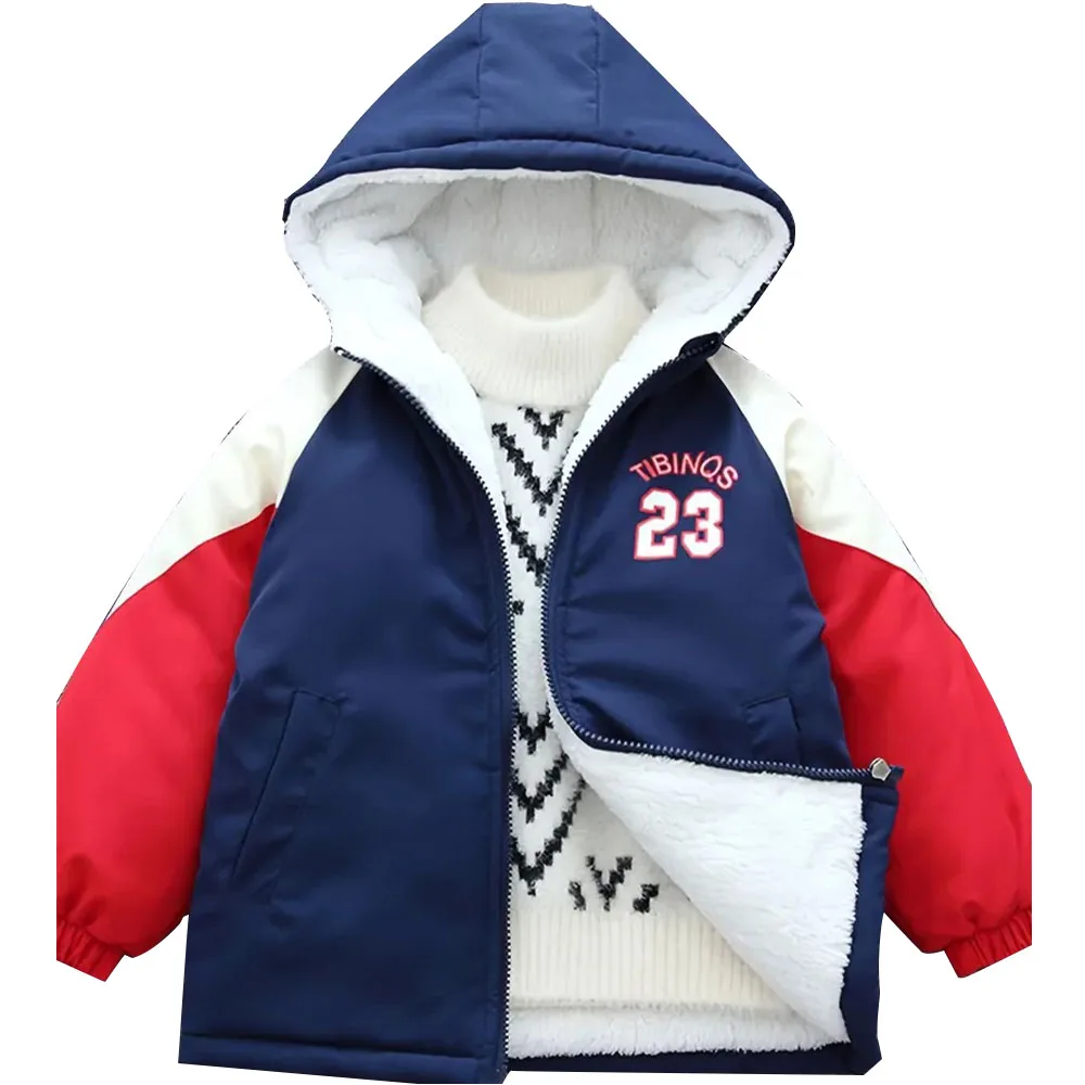 Casual Fashion Jacket for Small And Medium Sized Children New Trendy Winter Children Collection warm outer wear with low price