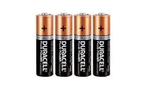 alkaline Duracell 9V Battery  For multiple purpose / 10x CR123A Duracell Lithium - 3V