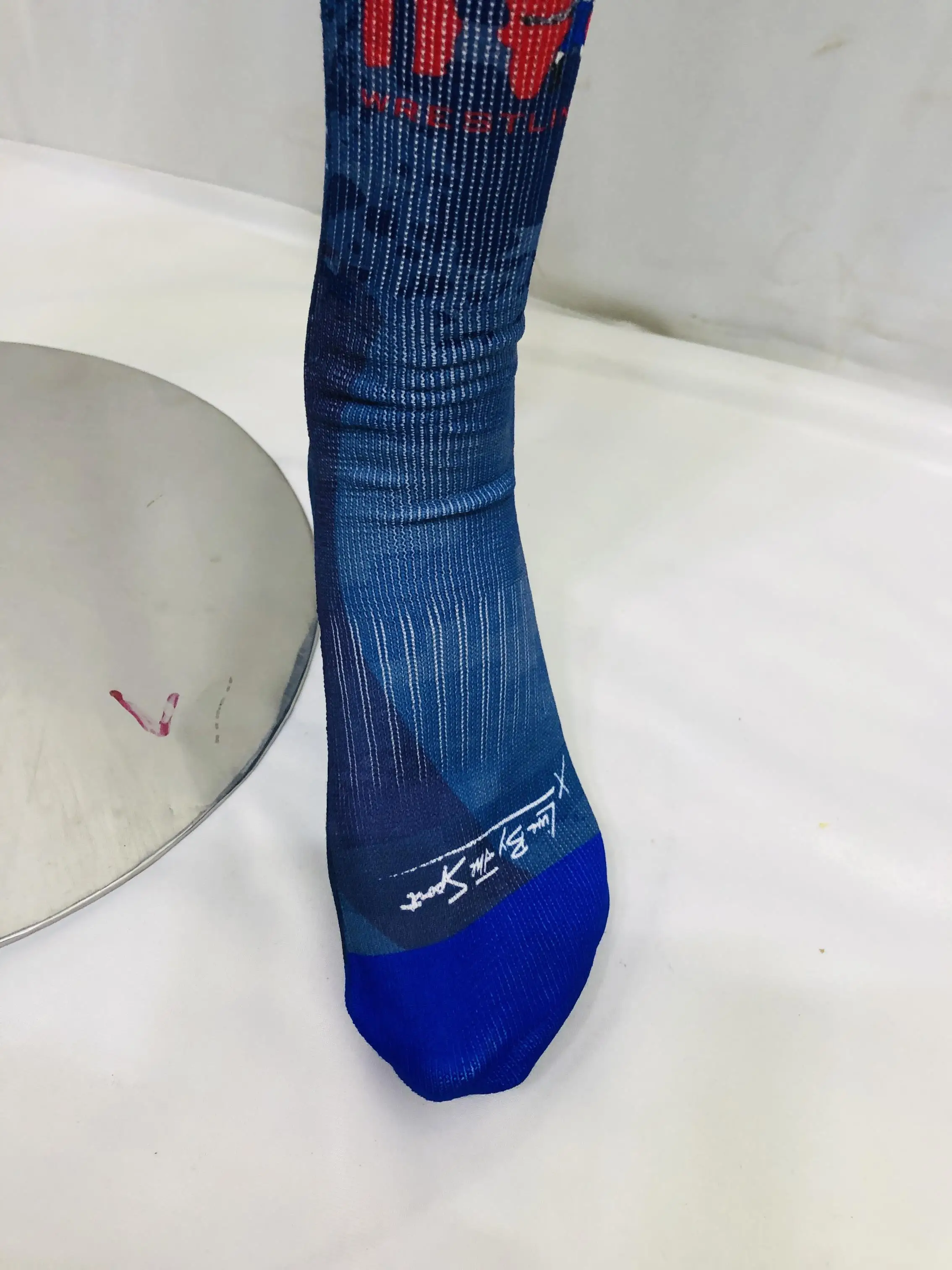 360 Digital Printing Custom Photo Socks Breathable Sustainable Seamless Sublimation Athletic Sports Socks Sports Enthusiasts