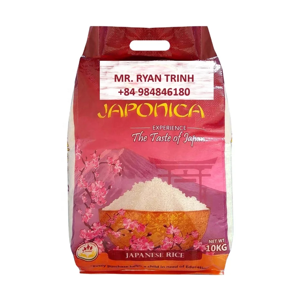 JAPONICA SUSHI RICE Premium Short Grain Rice From Vietnam Suitable For Sushi Dishes Available in Small Bag Jasmine Rice