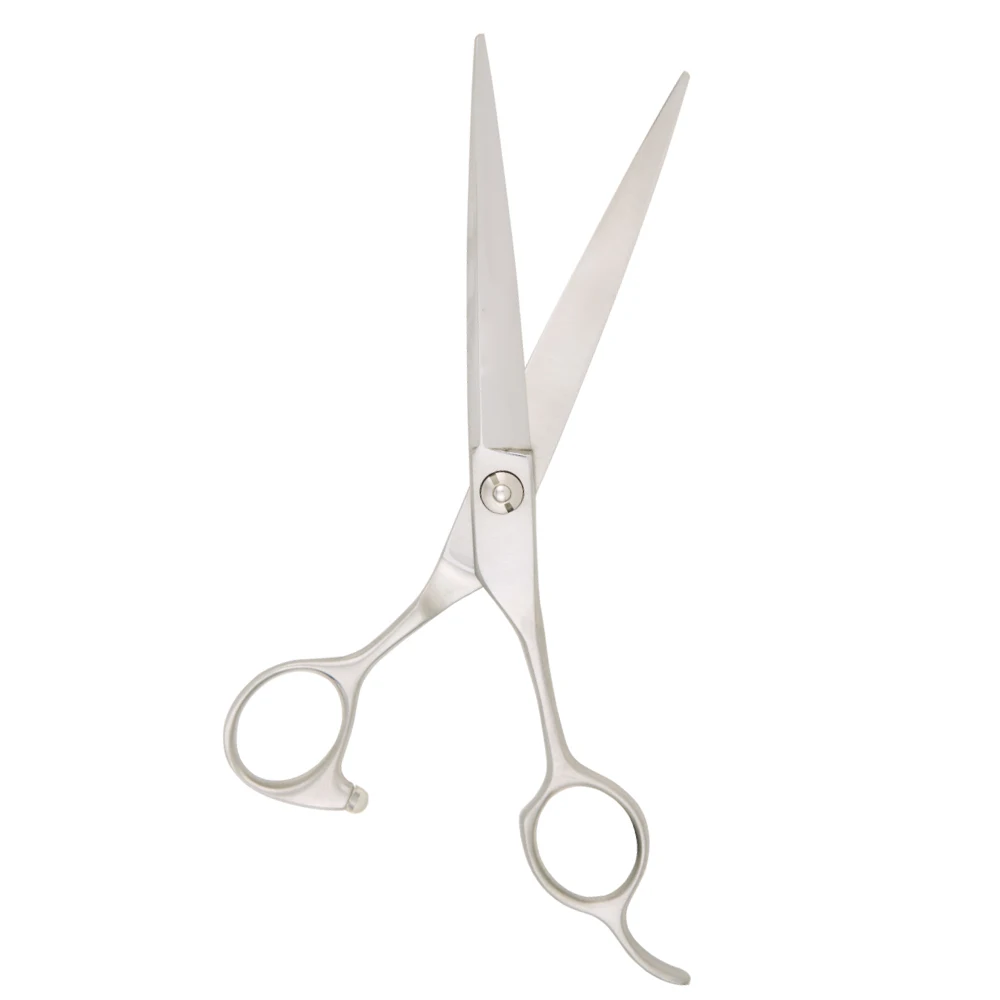 Customized LOGO Sharp Barber Hair Scissor Professional Salon  Stainless Steel Straight hair dressing scissors