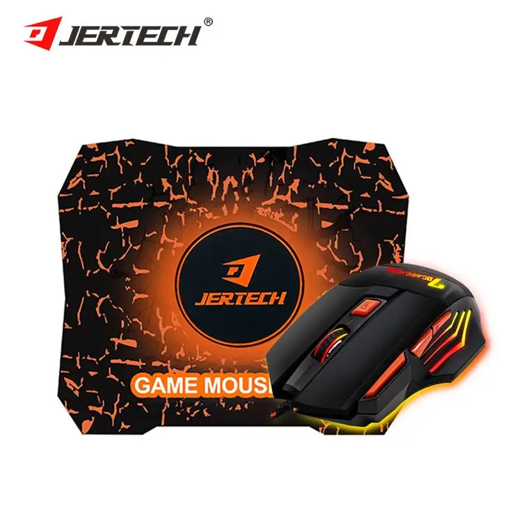 JERTECH GP10 лидер продаж модная черная цветная пользовательская 13200 Dpi игровой коврик для мыши с подсветкой Проводная игровая мышь ноутбука Apple