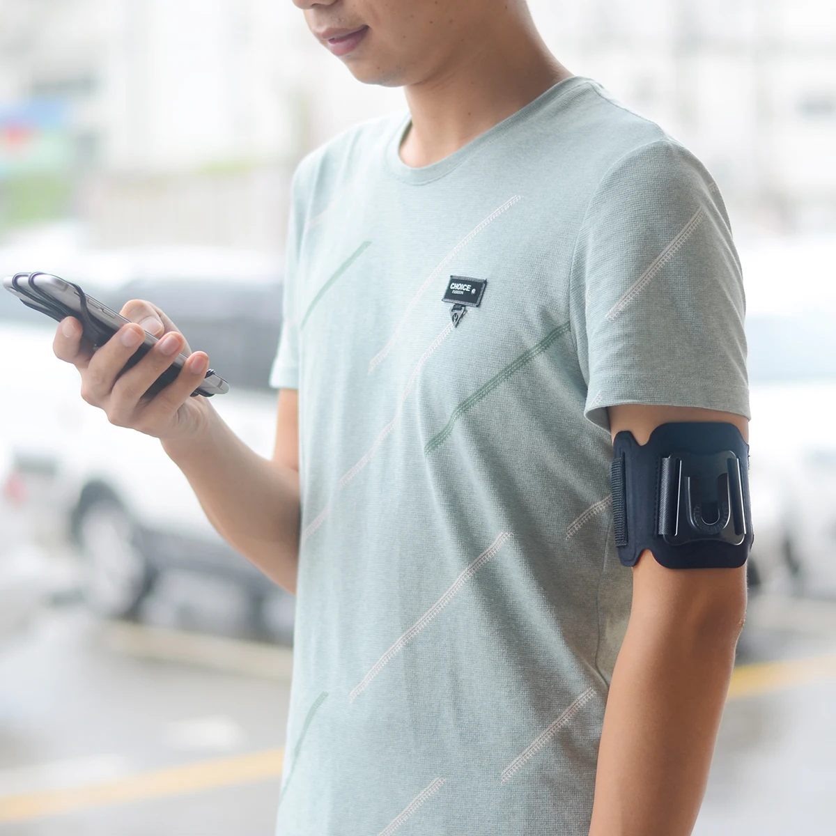 Newest Universal Mobile Phone Accessories Detachable Rotate Sport Armband Phone Case Outdoor Running Phone Holder Armband