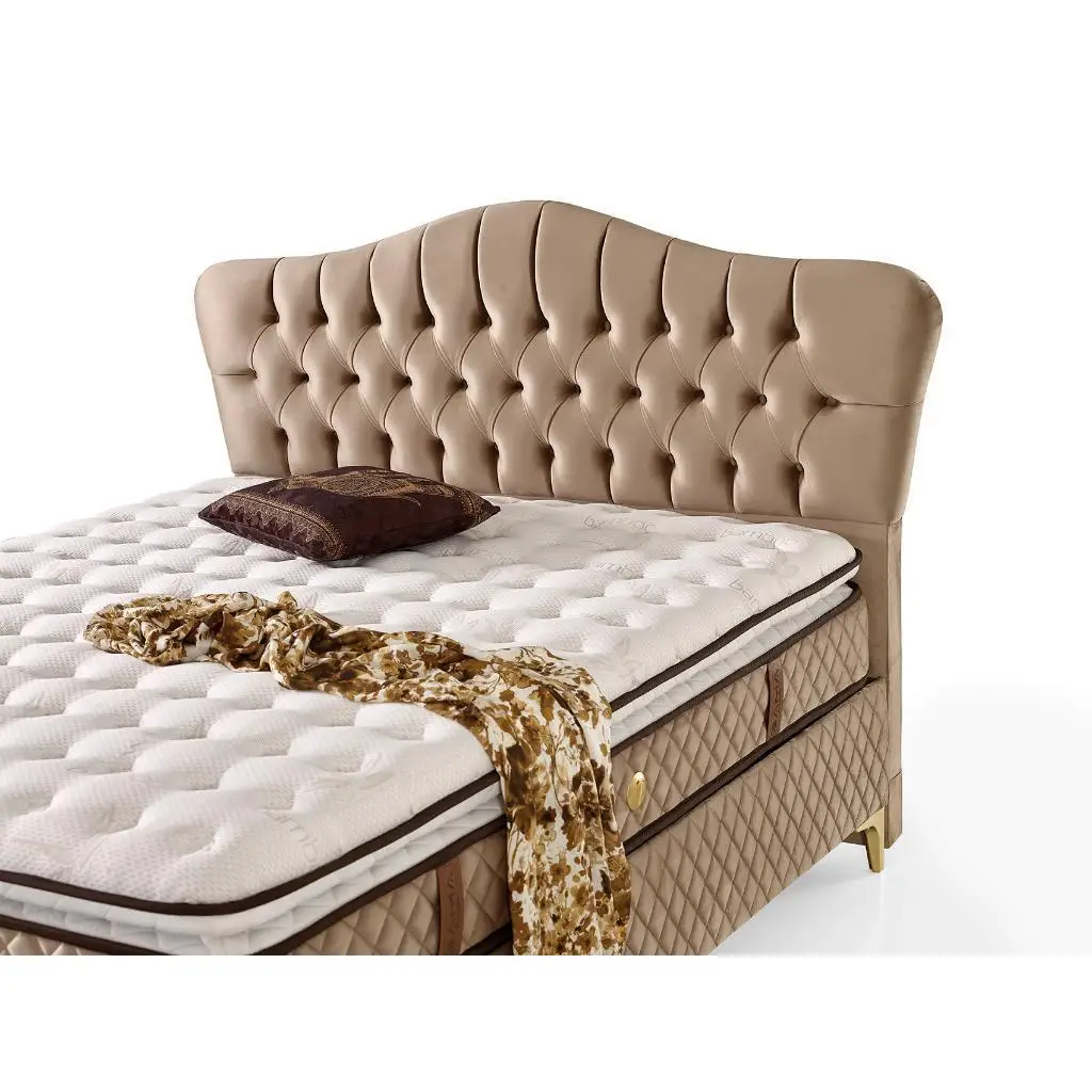 MD Monza 120 cm Single Bed Base Headboard GM11162