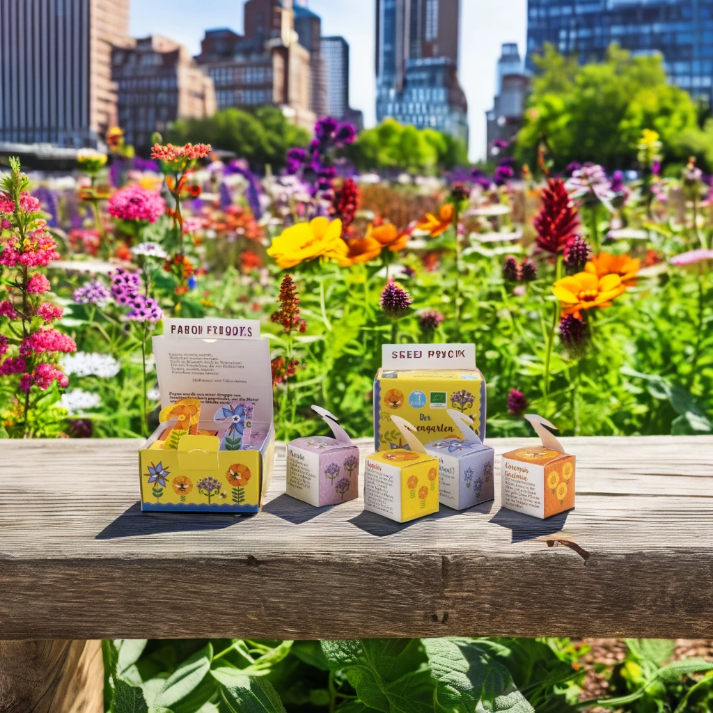 Urban Gardening Bee Garden Seed Flowers Four Seeds for Nourishing Bees Agriculture Product
