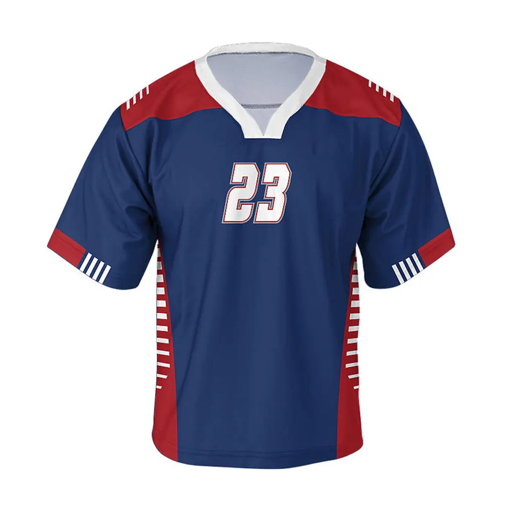 Latest Styles New Fashion Top Manufacturer lacrosse jersey OEM service Custom Logo Adjustable Price lacrosse jersey