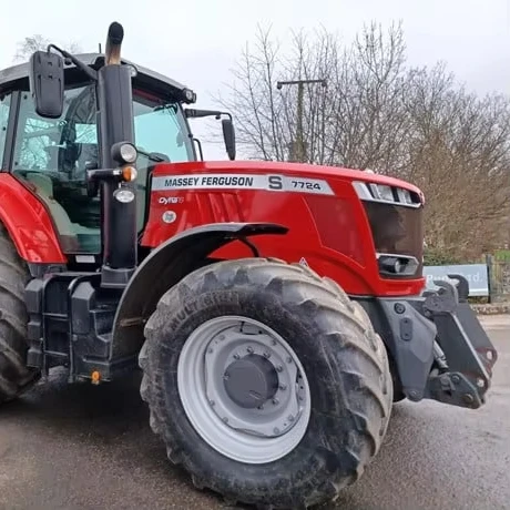 High Quality 2019 FOR-MASSEY FERGUSON 7724S 175 HP to 299 Tractors 4 Wheel Drive READY SHIP WORLDWIDE