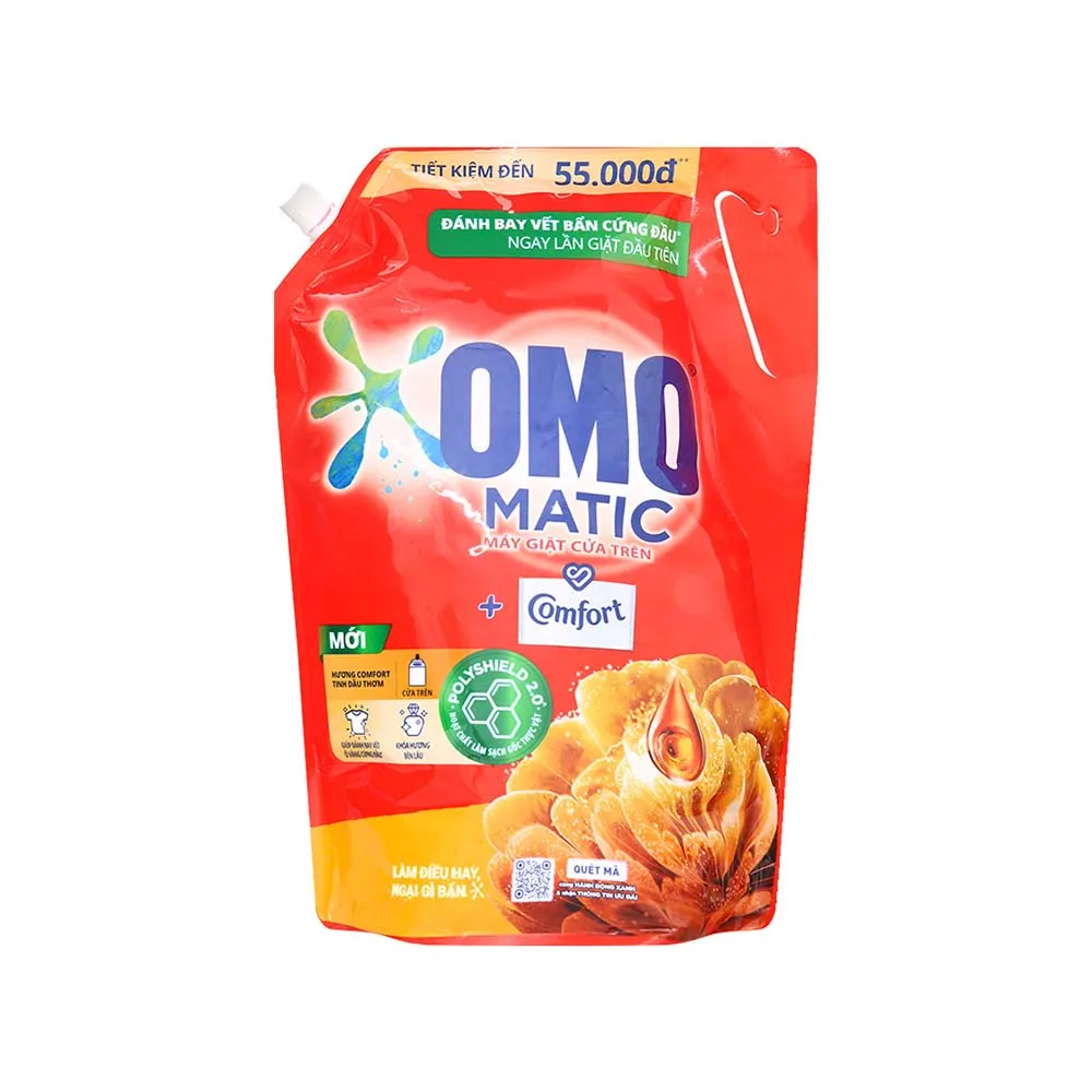 Best rate O-mo Detergent Liquid Pouch 2.7L - Top Door Laundry Liquid - Cheap price Household Chemical - Detergent laundry Liquid