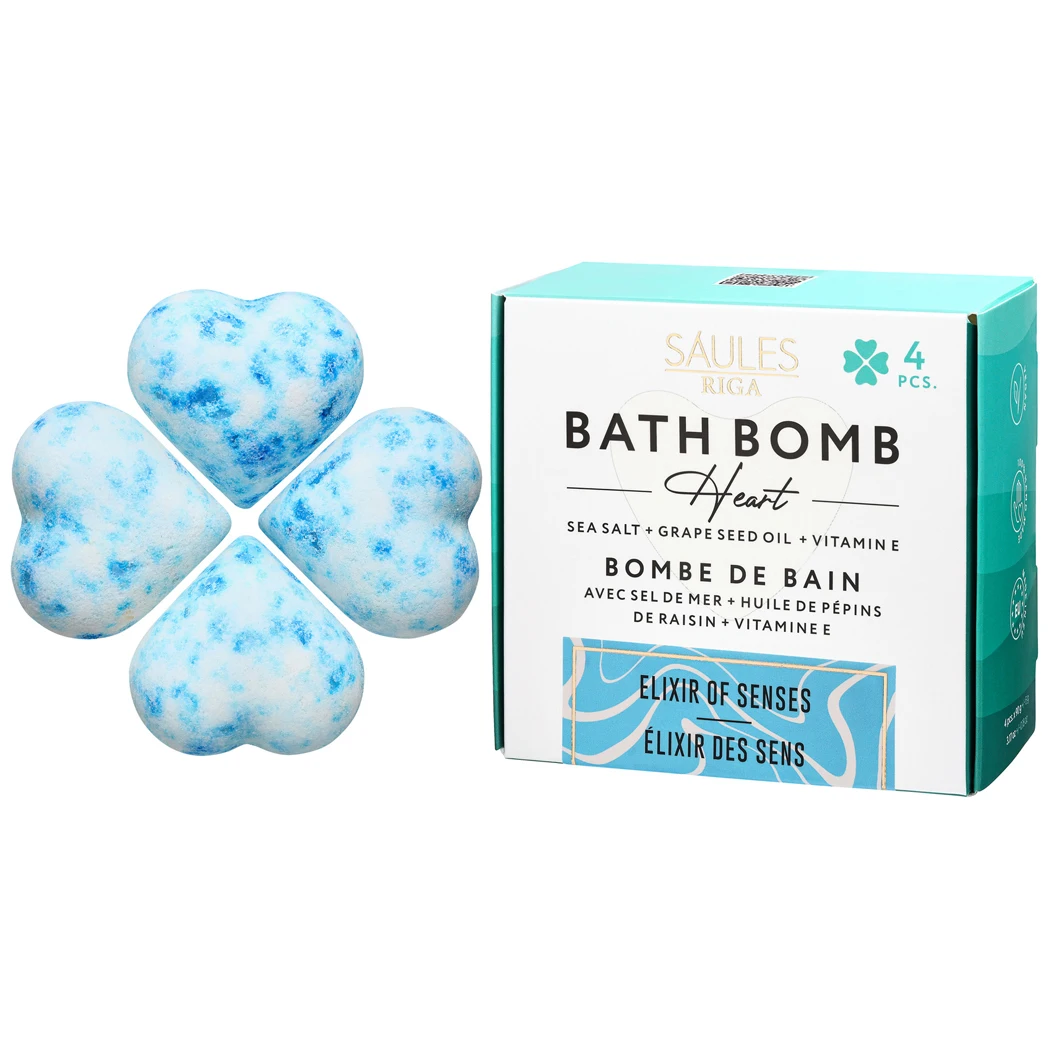 Luxury Natural Aroma Bath Bombs Gift Set 4 x 90g Essential Oils Bath Salt Balls Holiday Gift Men Women Fizzy Spa Bubble Bath