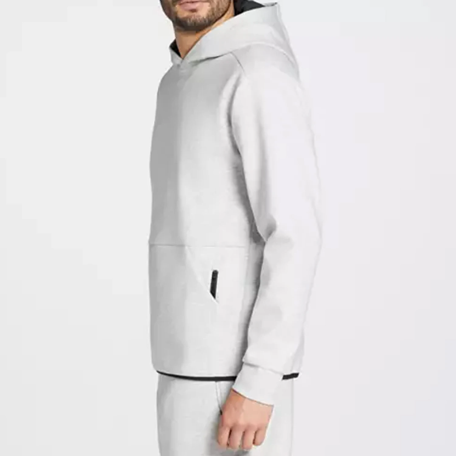Wholesale Hemp Cotton men Hoodie Custom Street Wear men Cotton Spandex hoodies Pullover Sweatshirt hoodies