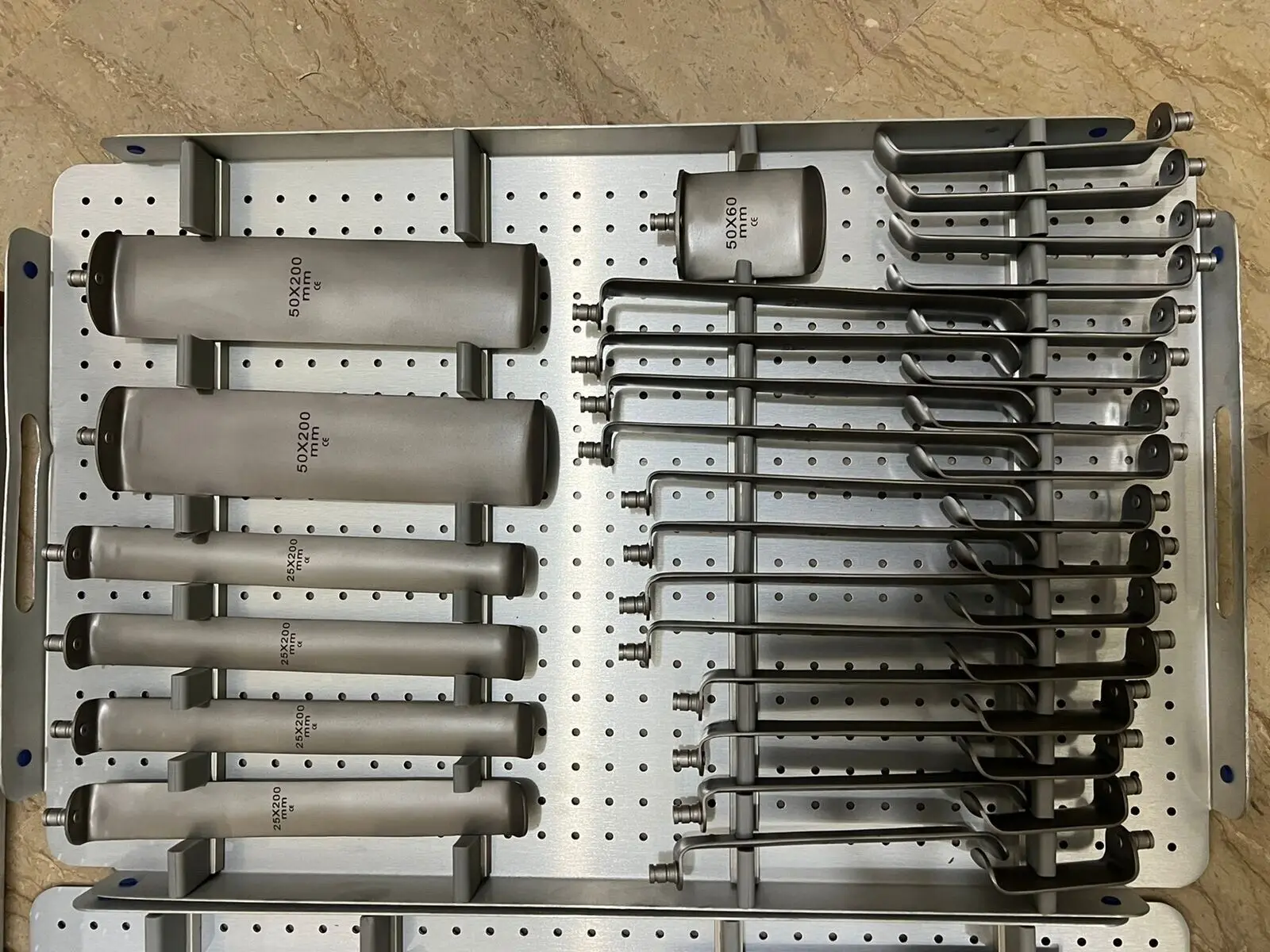 Anterior Lumbar Surgical Access System With Stainless Steel Box New Anterior Lumbar Ring System Retractor Complete Set