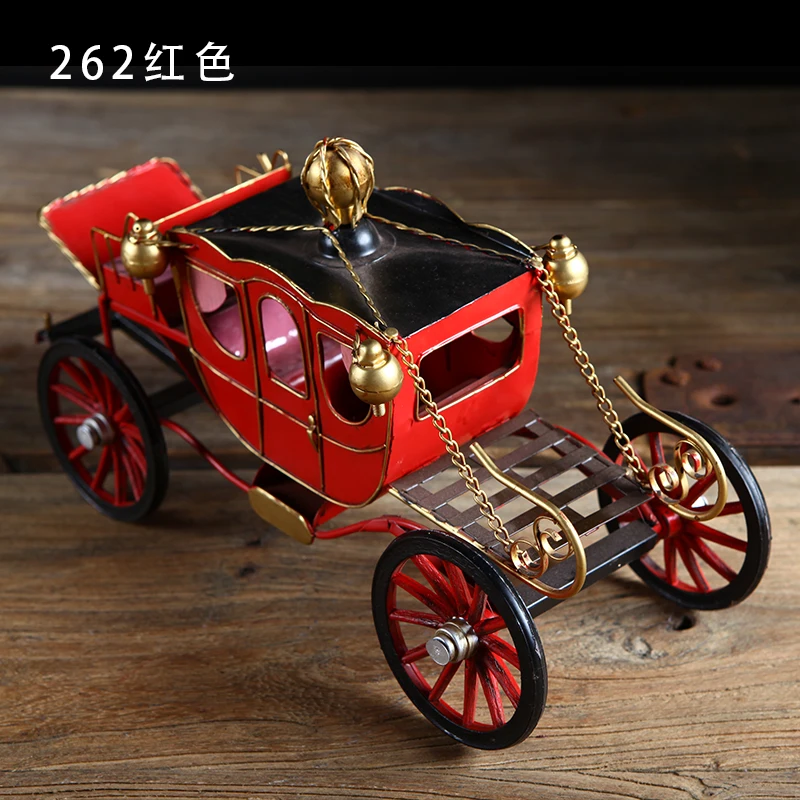 OEM Horse Drawn Carriage Model Customized Fairy Tale Princess Sightseeing Cart Wagon